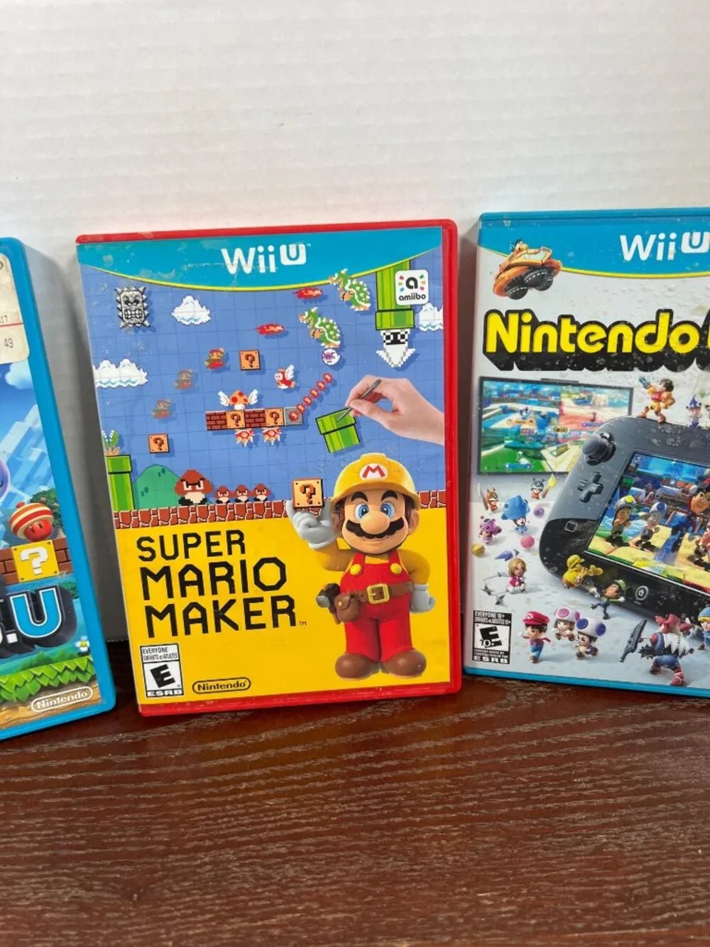 Nintendo Wii U Game Bundle: New Super Mario Bros. U Super Mario Maker Nintendo L